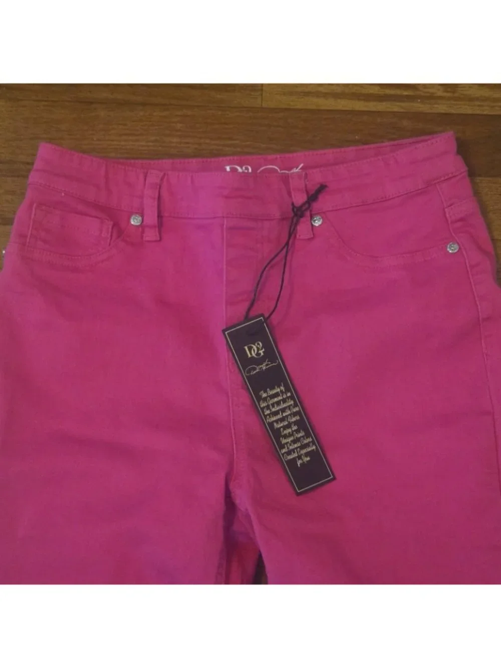 Classic Stretch Bermuda Shorts NEW Diane Gilman DG2 Size M